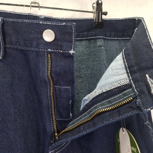 Okonkwo Railway Jeans Men's Small Carpenter Dark Wash Straight Leg Cotton NEW - Picture 3 of 16